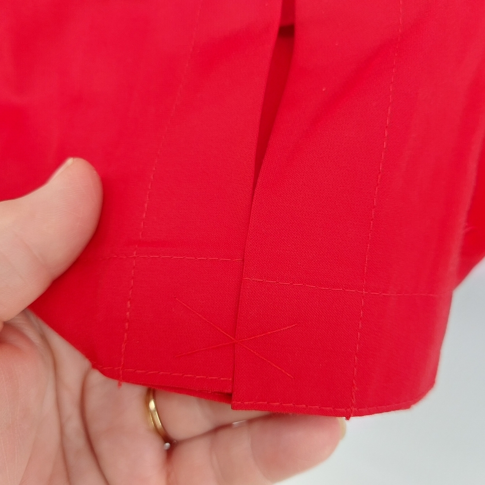 Michael Michael Kors Red Trench Size XS - Picture 10 of 11